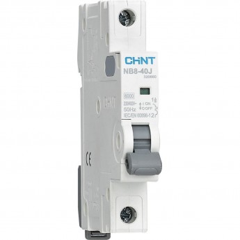 Автоматический выключатель CHINT NB8-40J 1P C40 6кА (R)