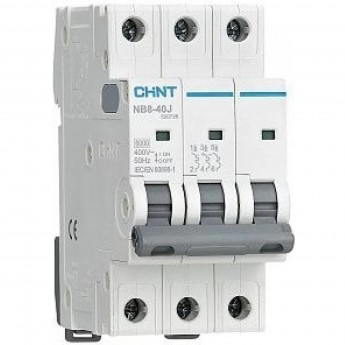 Автоматический выключатель CHINT NB8-40J 3P C2 6кА (R)