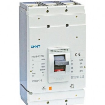 Автоматический выключатель CHINT NM8-1250H 3P 800А 70кА Автоматический выключатель CHINT NM8-1250H 3P 800А 70кА