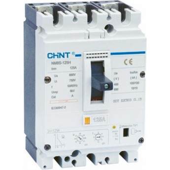 Автоматический выключатель CHINT NM8-125H 3P 100А 100кА Автоматический выключатель CHINT NM8-125H 3P 100А 100кА