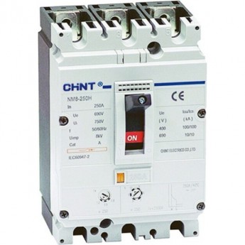 Автоматический выключатель CHINT NM8-250S 3P 100А 50кА Автоматический выключатель CHINT NM8-250S 3P 100А 50кА