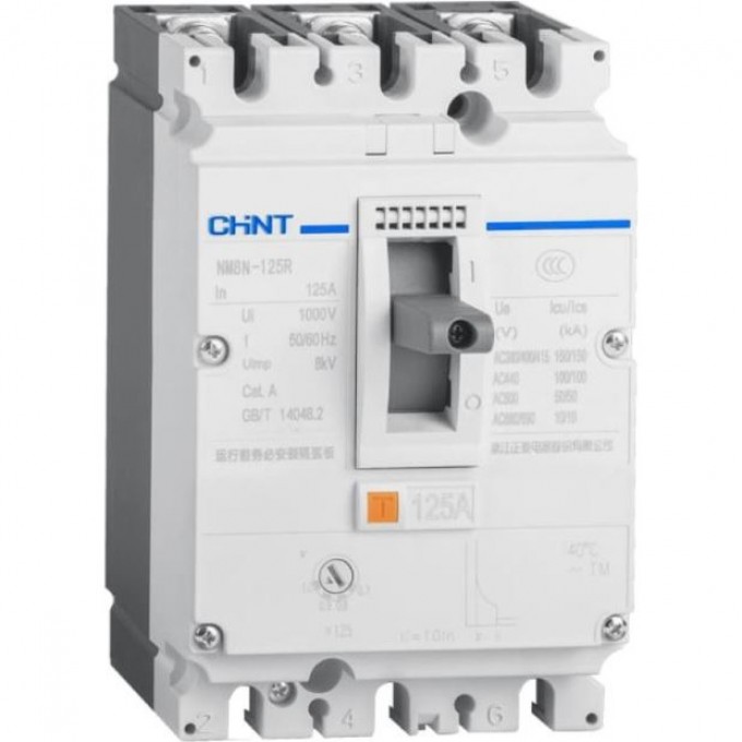 Автоматический выключатель CHINT NM8NDC-125B TM 1P 25А 25кА с рег. термомаг. расцепителем (R) 330495 Автоматический выключатель CHINT NM8NDC-125B TM 1P 25А 25кА с рег. термомаг. расцепителем (R) 330495