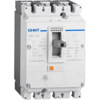 Автоматический выключатель CHINT NM8NDC-125C TM 3P 25А 36кА с рег. термомаг. расцепителем (R)