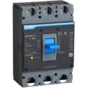 Автоматический выключатель CHINT NXM-800S/3Р 800A 50кА Автоматический выключатель CHINT NXM-800S/3Р 800A 50кА