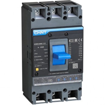 Автоматический выключатель CHINT NXMS-1000H/3Р 1000A 70кА с электронным расцепителем (R)