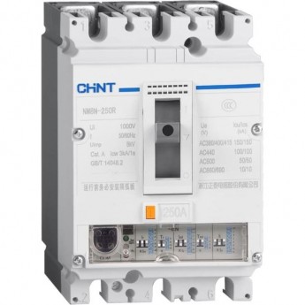Автоматический выключатель защиты двигателя CHINT NM8N-250C M 250А 36кА 3P (R) Автоматический выключатель защиты двигателя CHINT NM8N-250C M 250А 36кА 3P (R)