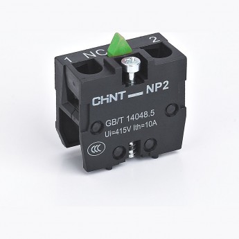 Блок контактный CHINT 683969 для кнопочного поста NP2 NP2-L1111 1НО (R)