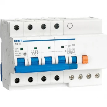 Дифатомат CHINT NB1L-40 4P C25 100mA тип AC 6kA (R) Дифатомат CHINT NB1L-40 4P C25 100mA тип AC 6kA (R)