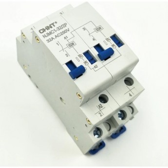 Импульсное реле CHINT NJMC1-32/3P DC24В (R) Импульсное реле CHINT NJMC1-32/3P DC24В (R)