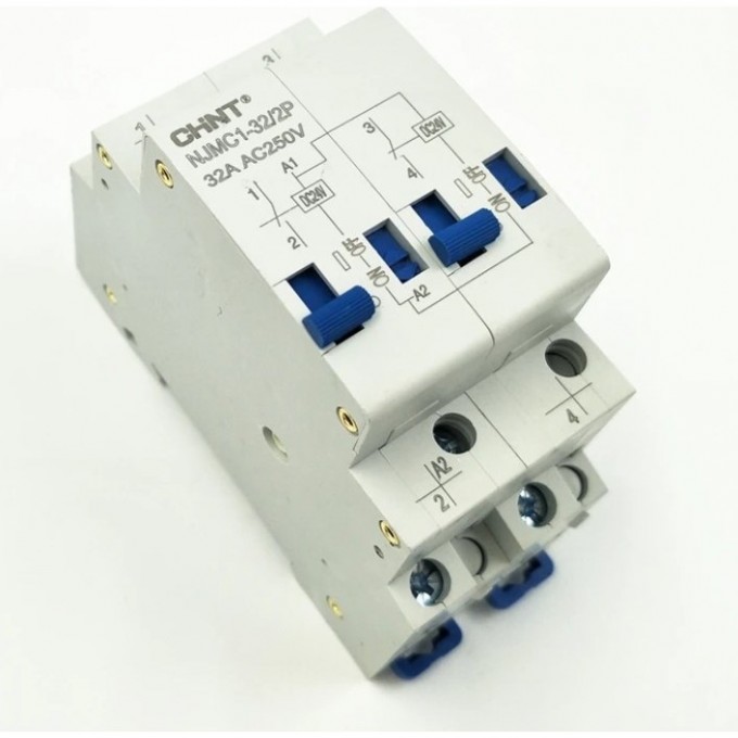 Импульсное реле CHINT NJMC1-32/3P DC24В (R) 657063 Импульсное реле CHINT NJMC1-32/3P DC24В (R) 657063