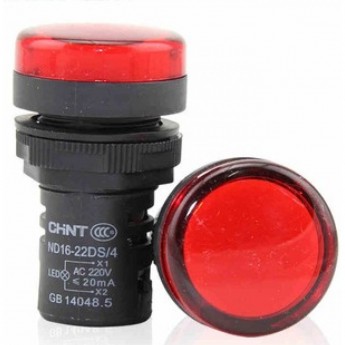 Индикатор CHINT ND16-22B/2 красный AC/DC24В (R)
