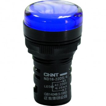 Индикатор CHINT ND16-22DS/4 синий АС380В (R)