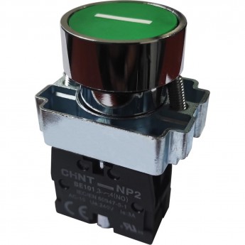 Кнопка управления CHINT NP2-BA3311 с маркировкой, 1НО IP40 Кнопка управления CHINT NP2-BA3311 с маркировкой, 1НО IP40