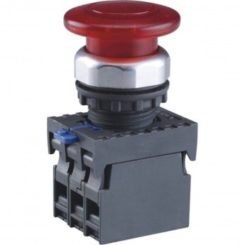 Кнопка управления CHINT "Грибок" Φ40мм (2) с самовозвратом NP8-10MD/1 1НО зеленая AC110В-220В(LED) IP65 (R Кнопка управления CHINT "Грибок" Φ40мм (2) с самовозвратом NP8-10MD/1 1НО зеленая AC110В-220В(LED) IP65 (R