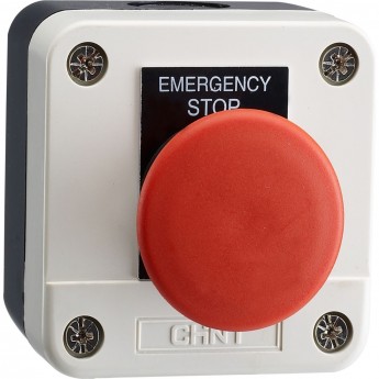 Кнопочный пост CHINT NP2-B164H29, 1НЗ (R) Кнопочный пост CHINT NP2-B164H29, 1НЗ (R)