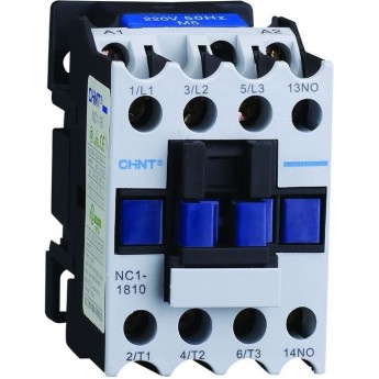 Контактор CHINT NC1-1801 18А 42В/АС3 1НЗ 50Гц Контактор CHINT NC1-1801 18А 42В/АС3 1НЗ 50Гц