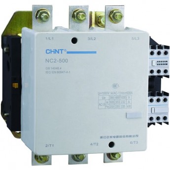 Контактор CHINT NC2-500 500A 400В/АС3 50Гц (R)
