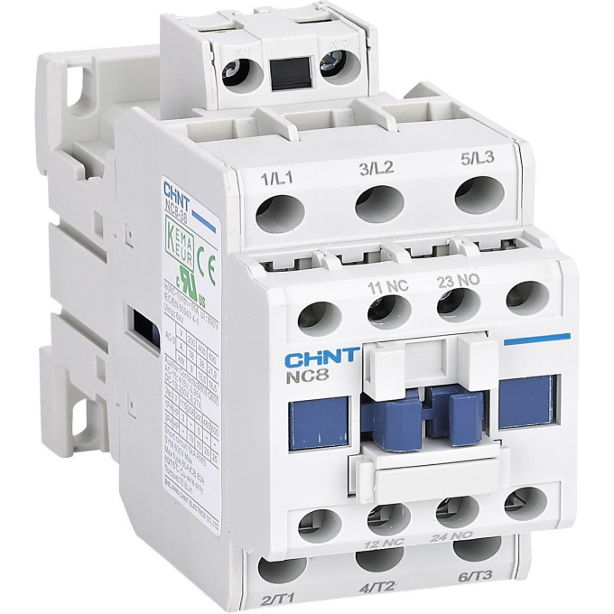 Контактор CHINT NC8-38/W 3P 38А AC/DC (100~250В) (R) 572314