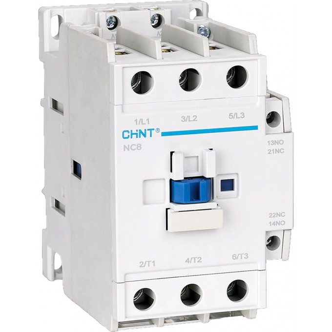 Контактор CHINT NC8-65/W 3P 65А AC/DC (24~60В) 1НО+1НЗ (R) 506505
