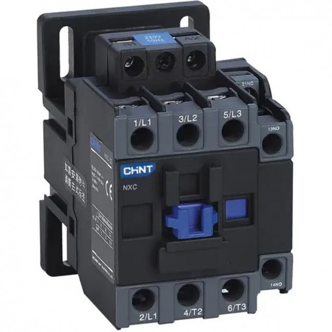 Контактор CHINT NXC-06M/4 (4НО) 6А AC220В (50/60Гц) (R) 836596