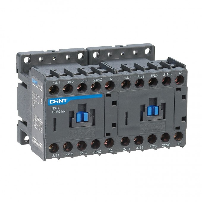 Контактор CHINT NXC-12M10/N реверс. 12А 24АС 1НО 50/60Гц 836630 Контактор CHINT NXC-12M10/N реверс. 12А 24АС 1НО 50/60Гц 836630