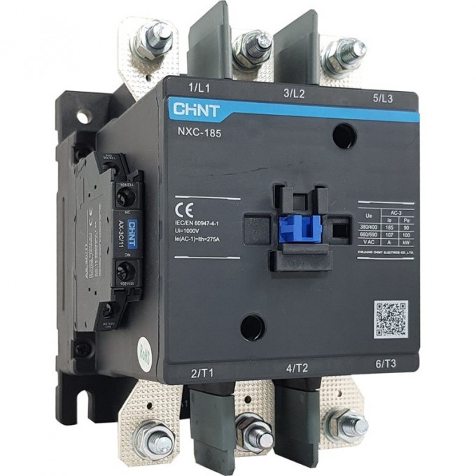 Контактор CHINT NXC-185 220AC 2НО+2НЗ 50/60Гц (R) 925258 Контактор CHINT NXC-185 220AC 2НО+2НЗ 50/60Гц (R) 925258
