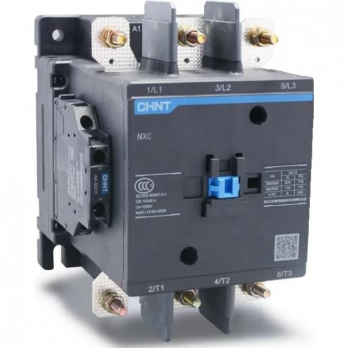 Контактор CHINT NXC-185 380AC 2НО+2НЗ 50/60Гц (R) 925259 Контактор CHINT NXC-185 380AC 2НО+2НЗ 50/60Гц (R) 925259