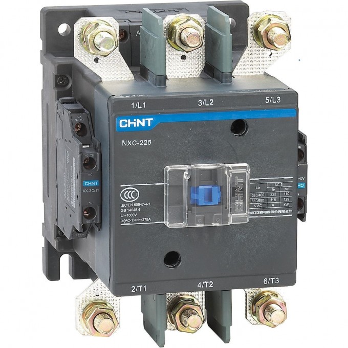 Контактор CHINT NXC-225 110AC 2НО+2НЗ 50/60Гц (R) 925260 Контактор CHINT NXC-225 110AC 2НО+2НЗ 50/60Гц (R) 925260