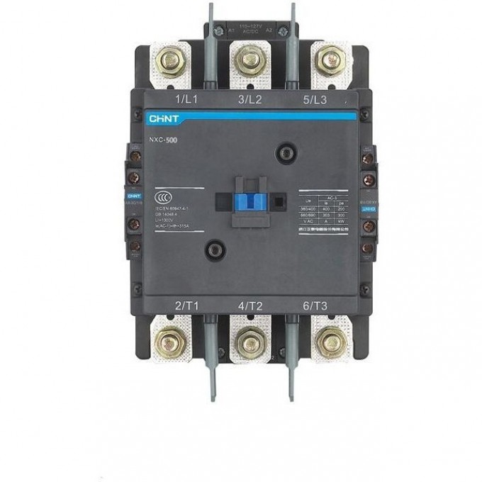 Контактор CHINT NXC-500 110-127AC/DC 2НО+2НЗ 50Гц (R) 836561 Контактор CHINT NXC-500 110-127AC/DC 2НО+2НЗ 50Гц (R) 836561