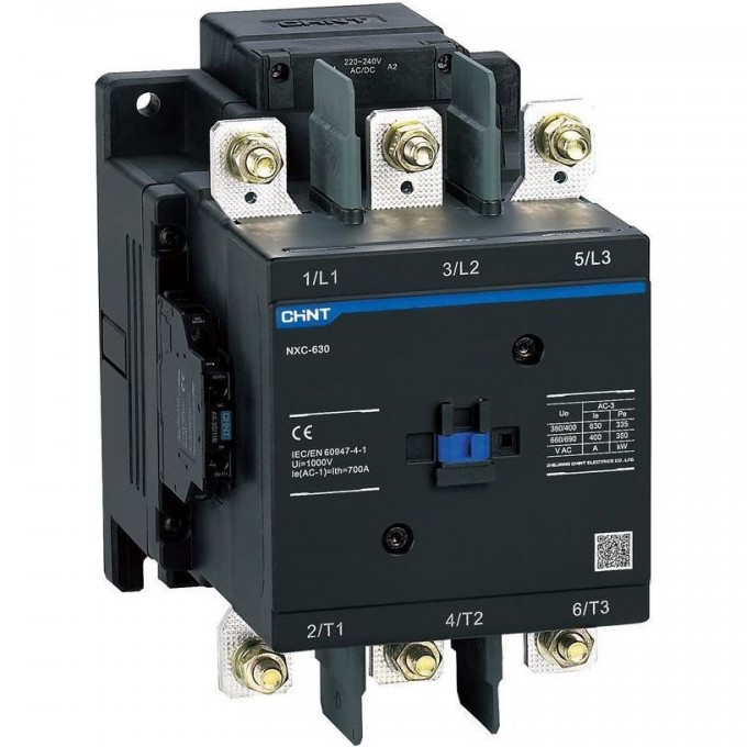 Контактор CHINT NXC-630 110-127AC/DC 2НО+2НЗ 50Гц (R) 836564