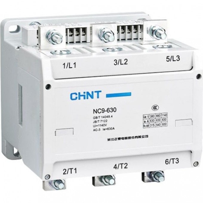 Контактор вакуумный CHINT NC9-1000 110В 60Гц 255117 Контактор вакуумный CHINT NC9-1000 110В 60Гц 255117