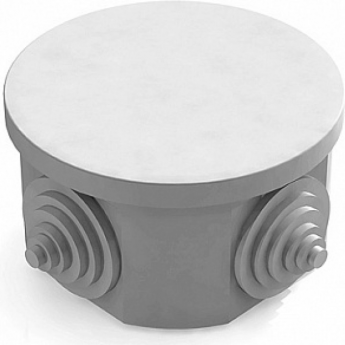 Коробка распаячная CHINT для наружнего монтажа, 4 гермоввода, 75х40мм, IP44