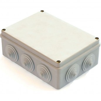 Коробка распаячная CHINT для наружного монтажа, 10 гермовводов, 190х140х70мм, IP44