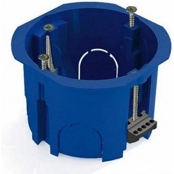 Коробка распаячная CHINT для скрытого монтажа в полых стенах 120х92х45мм (с пластиковыми зажимами)