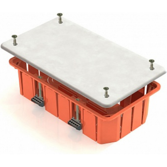 Коробка распаячная CHINT для скрытого монтажа в полых стенах 172х96х45мм (с пластиковыми зажимами)