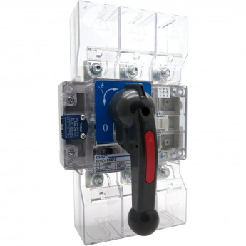 Перекидной рубильник CHINT NH40-200/4CS ,4P ,200А, 3 положения I-0-II , стандартная рукоятка управления