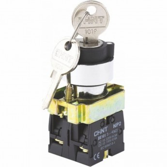 Переключатель CHINT NP2-BG41, 2 положения с возвратом, 1НО IP40