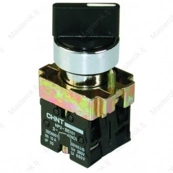 Переключатель CHINT NP2-BJ31, 3 положения фиксацией, 1НО, IP40 (R) Переключатель CHINT NP2-BJ31, 3 положения фиксацией, 1НО, IP40 (R)