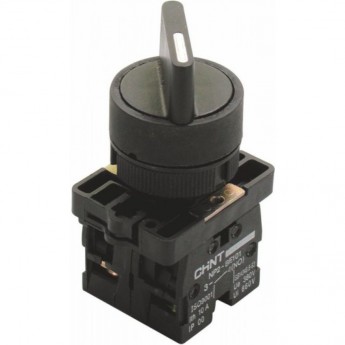 Переключатель CHINT NP2-ED21, 2 положения фиксацией, 1НО, IP40 (R) Переключатель CHINT NP2-ED21, 2 положения фиксацией, 1НО, IP40 (R)