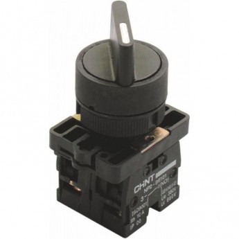 Переключатель CHINT NP2-ED45, 2 положения возвратом, 1НО+1НЗ, IP40 (R)