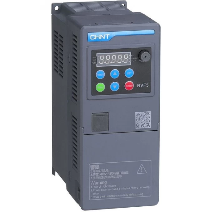 Преобразователь частоты CHINT NVF5-2.2/TD2, 2.2кВт, 220В 1Ф , общий тип 201993 Преобразователь частоты CHINT NVF5-2.2/TD2, 2.2кВт, 220В 1Ф , общий тип 201993