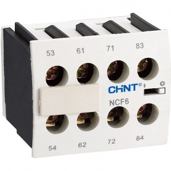 Приставка CHINT доп.контакты NCF6-40 к Контактору NC6 (R) Приставка CHINT доп.контакты NCF6-40 к Контактору NC6 (R)