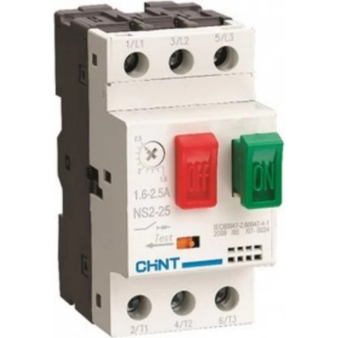 Пускатель CHINT NS2-25 0.25-0.4A (R) 495074 Пускатель CHINT NS2-25 0.25-0.4A (R) 495074