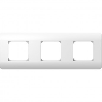 Рамка 3-ая CHINT NEW3-E, универсальная, белый