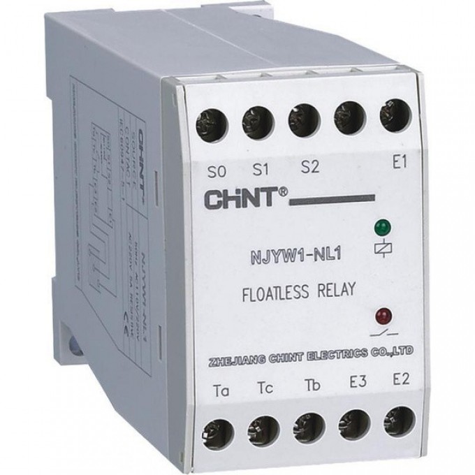 Реле контроля уровня жидкости CHINT NJYW1--NL1 AC110В/220В 311015 Реле контроля уровня жидкости CHINT NJYW1--NL1 AC110В/220В 311015