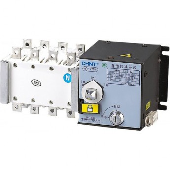 Реверсивный рубильник с блоком АВР с приоритетом первого ввода CHINT NH40-125/3SZ II, 3P ,125А Реверсивный рубильник с блоком АВР с приоритетом первого ввода CHINT NH40-125/3SZ II, 3P ,125А
