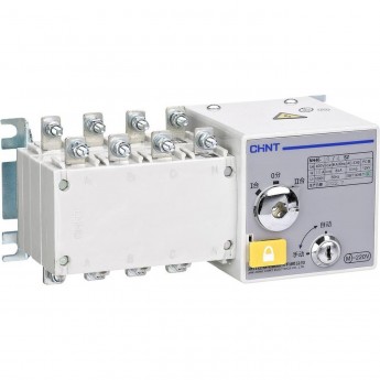 Реверсивный рубильник с блоком АВР с приоритетом первого ввода CHINT NH40-160/3SZ II, 3P ,160А Реверсивный рубильник с блоком АВР с приоритетом первого ввода CHINT NH40-160/3SZ II, 3P ,160А
