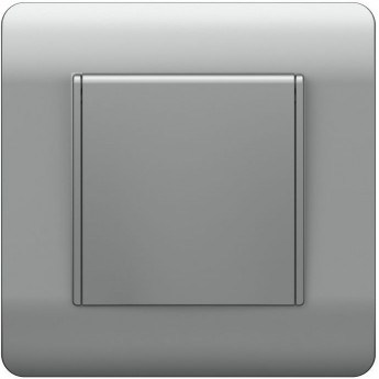 Розетка с/з со шторками с крышкой CHINT NEW3-E, 16А, IP44, серебряный