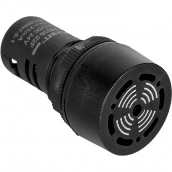 Сигнализатор звуковой CHINT ND16-22F Φ22 мм черный АС110В (R)