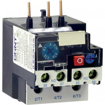 Тепловое реле CHINT NR2-11.5 1-1.6A (R) Тепловое реле CHINT NR2-11.5 1-1.6A (R)